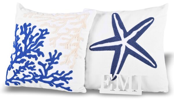 Obliečky na vankúše 40x40 cm Ocean set 2 ks EMI