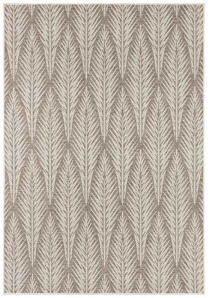 NORTHRUGS - Hanse Home koberce Kusový koberec Jaffa 103892 Taupe / Beige – na von aj na doma - 140x200 cm