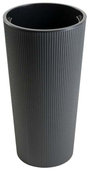 PLASTOVÝ KVETINÁČ URBANIKA ECO 57X29,5 CM ANTRACITOVÁ