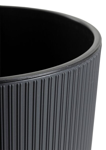 PLASTOVÝ KVETINÁČ URBANIKA ECO 57X29,5 CM ANTRACITOVÁ