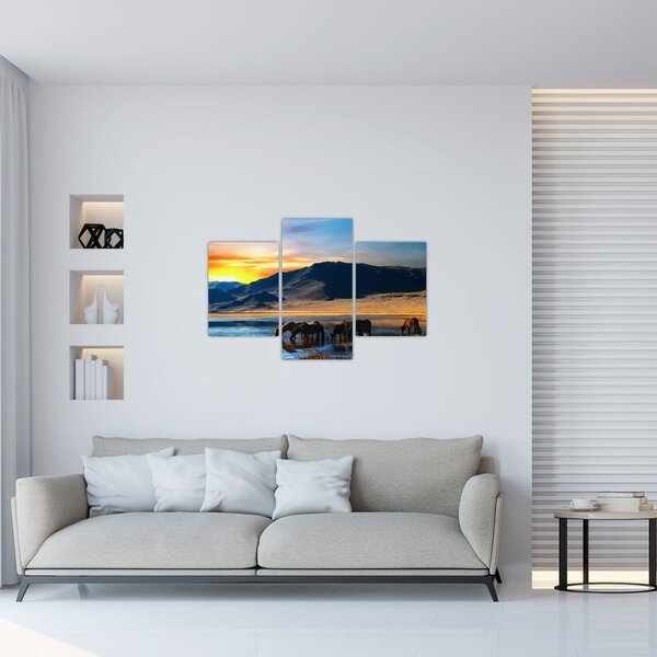 Obraz - Napájadlo (90x60 cm)