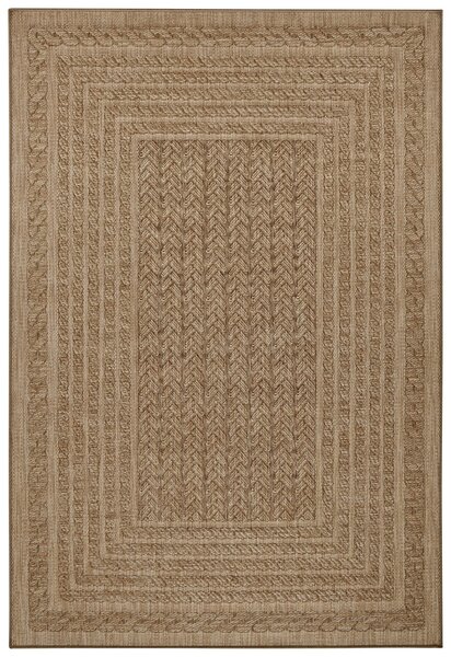 NORTHRUGS - Hanse Home koberce Kusový koberec Forest 103992 Beige / Brown – na von aj na doma - 240x340 cm