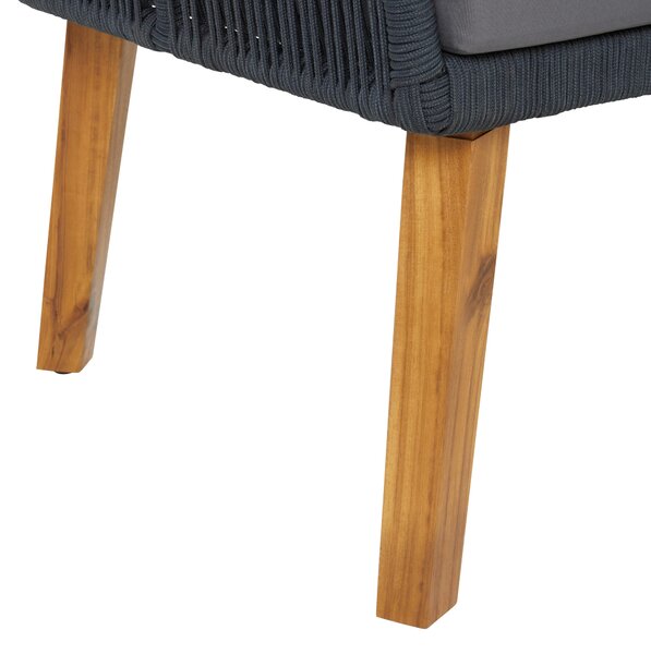 TERASOVÁ SEDACIA SÚPRAVA drevo, kov, textil Ambia Garden - Série záhradného nábytku, Online Only
