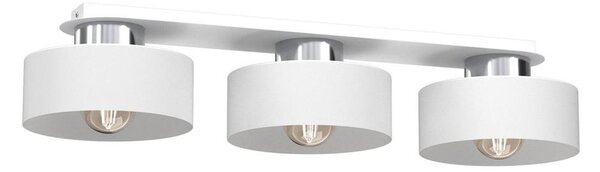 Stropné svietidlo MARTI 3xE27/15W/230V biela/chróm