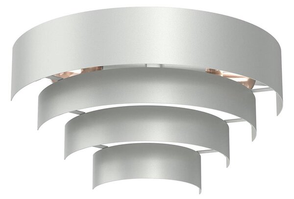Nástenné svietidlo RINGS 2xE27/15W/230V chróm