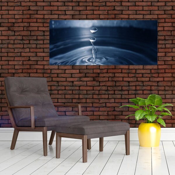 Obraz - Kvapky (120x50 cm)