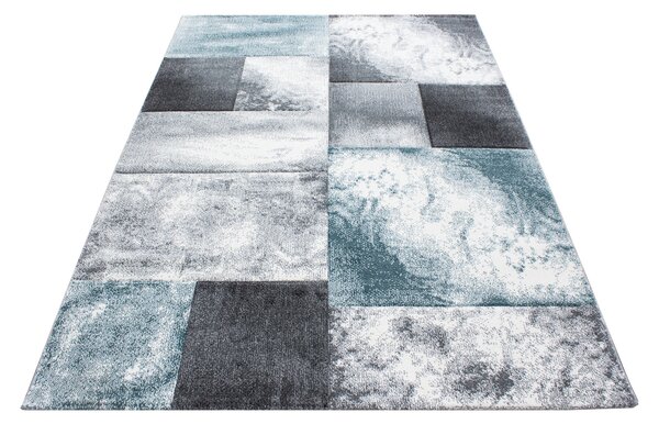 Ayyildiz , Kusový koberec Hawaii 1710 blue, 80x300, modrá, kancelária