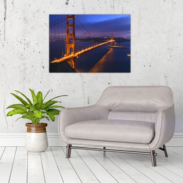 Obraz - Golden Gate Bridge (70x50 cm)