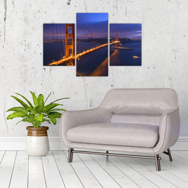 Obraz - Golden Gate Bridge (90x60 cm)