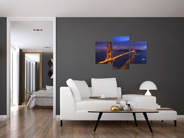 Obraz - Golden Gate Bridge (90x60 cm)
