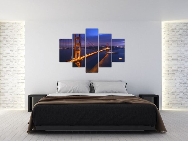 Obraz - Golden Gate Bridge (150x105 cm)