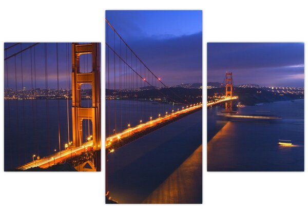 Obraz - Golden Gate Bridge (90x60 cm)