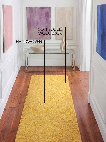 Ted Baker , Behúň Notting Hill 106348 Yellow, 80x200, žltá, obývacia izba