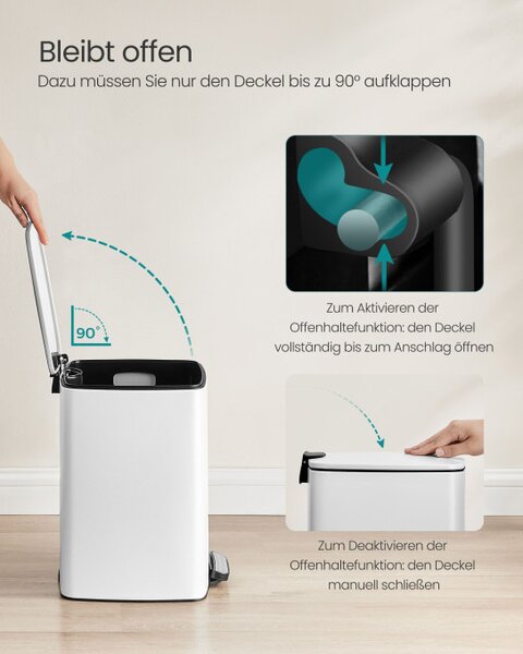 Odpadkový kôš 20L LTB592W02