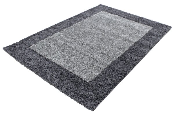Ayyildiz, Kusový koberec Life Shaggy 1503 grey, 300x400, šedá, obývacia izba