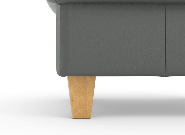 TABURETKA, koža, 58/48/58 cm Sit & More - Kreslá, Online Only