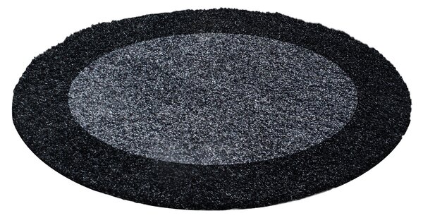 Ayyildiz koberce Kusový koberec Life Shaggy 1503 anthracit kruh - 160x160 (priemer) kruh cm