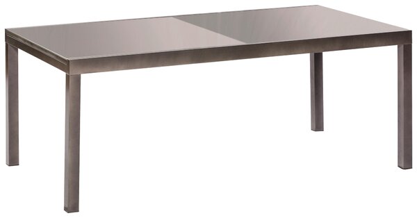 ZÁHRADNÝ STÔL, kov, sklo, 150-220/90/75 cm Gardenson - Online Only záhrada, Online Only