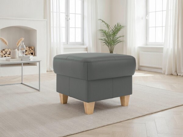 TABURETKA, koža, 58/48/58 cm Sit & More - Kreslá, Online Only