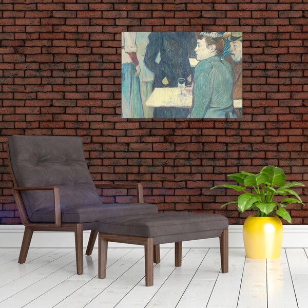 Obraz - Henri de Toulouse-Lautrec, A Corner of the Moulin de la Galette, reprodukcia (70x50 cm)