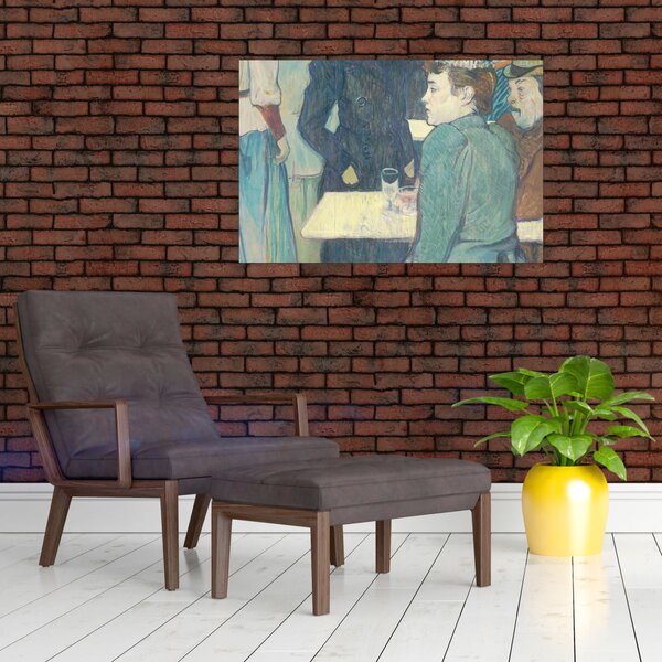 Obraz - Henri de Toulouse-Lautrec, A Corner of the Moulin de la Galette, reprodukcia (90x60 cm)