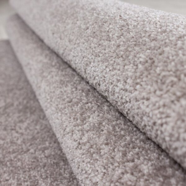 Ayyildiz , Kusový koberec Ata 7000 beige kruh, 160x160 (priemer) kruh, béžová, obývacia izba