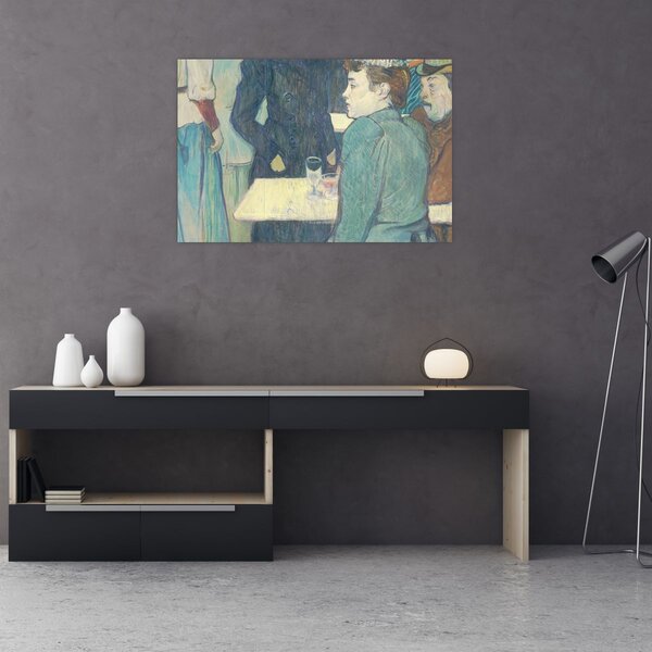 Obraz - Henri de Toulouse-Lautrec, A Corner of the Moulin de la Galette, reprodukcia (90x60 cm)