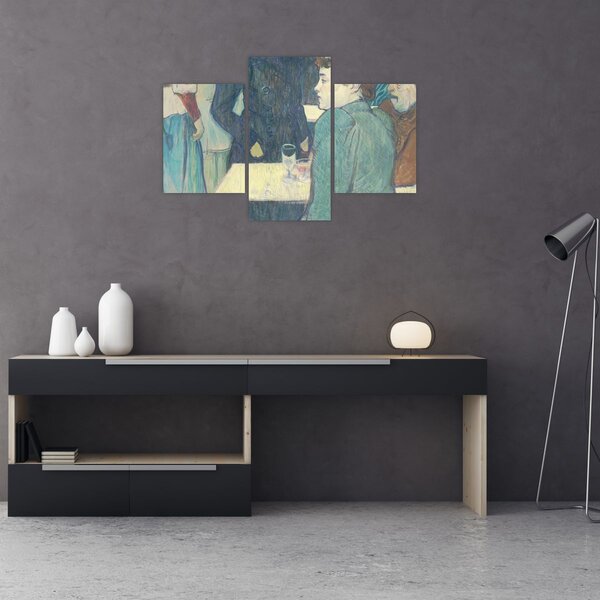 Obraz - Henri de Toulouse-Lautrec, A Corner of the Moulin de la Galette, reprodukcia (90x60 cm)