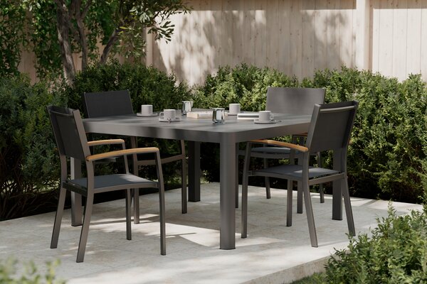 ZÁHRADNÝ STÔL, kov, 142/202/76/142 cm142/202/76/142 cm Ambia Garden - Online Only záhrada, Online Only