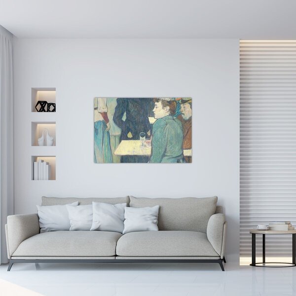 Obraz - Henri de Toulouse-Lautrec, A Corner of the Moulin de la Galette, reprodukcia (90x60 cm)