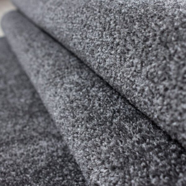 Ayyildiz , Kusový koberec Ata 7000 grey kruh, 120x120 (priemer) kruh, šedá, obývacia izba