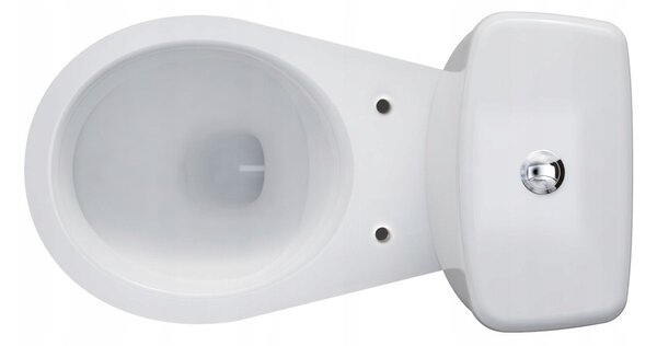 Cersanit MITO GREY, WC kombi 3/6 lit. so zadným odpadom + WC sedátko PP, TK002-005