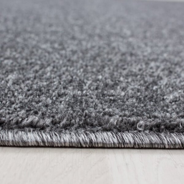 Ayyildiz , Kusový koberec Ata 7000 grey kruh, 120x120 (priemer) kruh, šedá, obývacia izba
