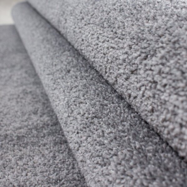 Ayyildiz , Kusový koberec Ata 7000 lightgrey, 80x150, šedá, obývacia izba