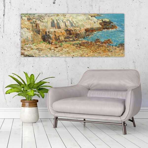 Obraz - Childe Hassam, A North East Headland, reprodukcia (120x50 cm)