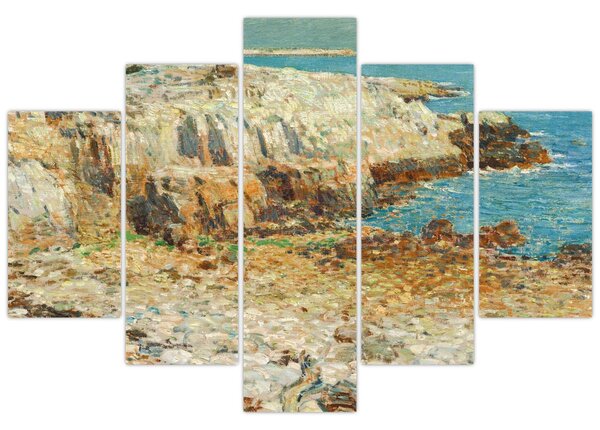 Obraz - Childe Hassam, A North East Headland, reprodukcia (150x105 cm)