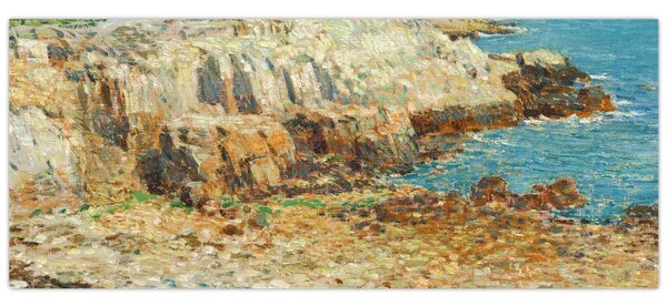 Obraz - Childe Hassam, A North East Headland, reprodukcia (120x50 cm)