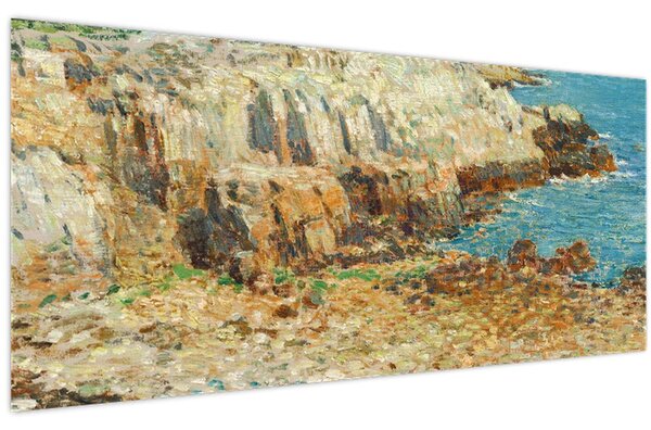 Obraz - Childe Hassam, A North East Headland, reprodukcia (120x50 cm)