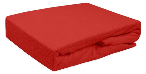 FROTÉ PRESTIERADLO 029 90X200 CM ČERVENÉ