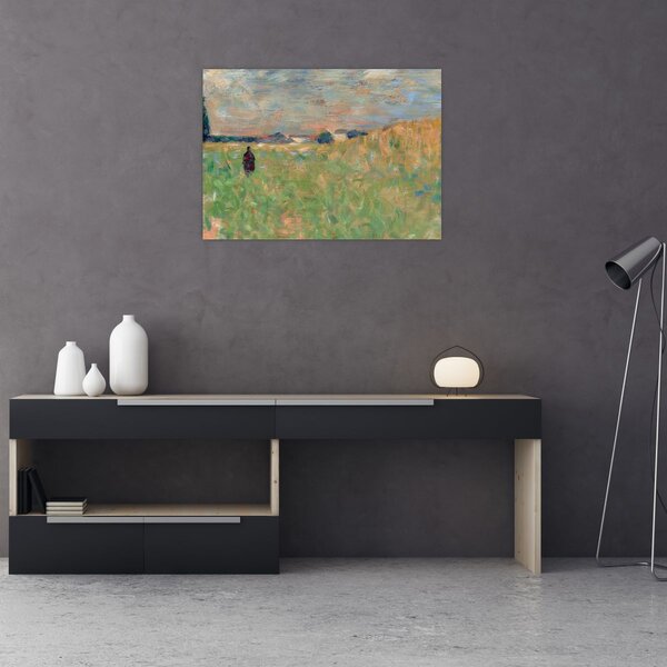 Obraz - Georges Seurat, A Summer Landscape, reprodukcia (70x50 cm)