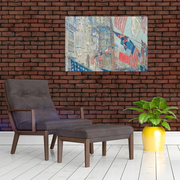 Obraz - Childe Hassam, Allies day, reprodukcia (90x60 cm)