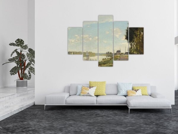 Obraz - Claude Monet, Argenteuil, reprodukcia (150x105 cm)