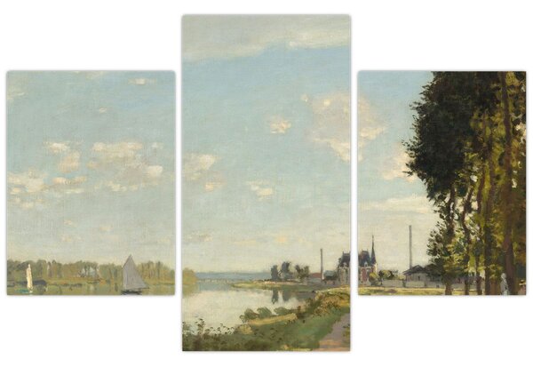 Obraz - Claude Monet, Argenteuil, reprodukcia (90x60 cm)