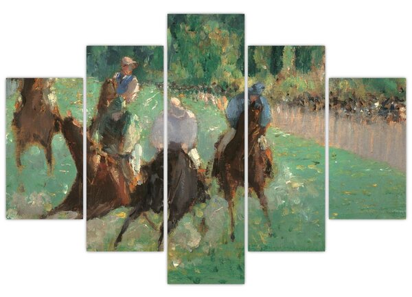 Obraz - Edouard Manet, At the Races, reprodukcia (150x105 cm)