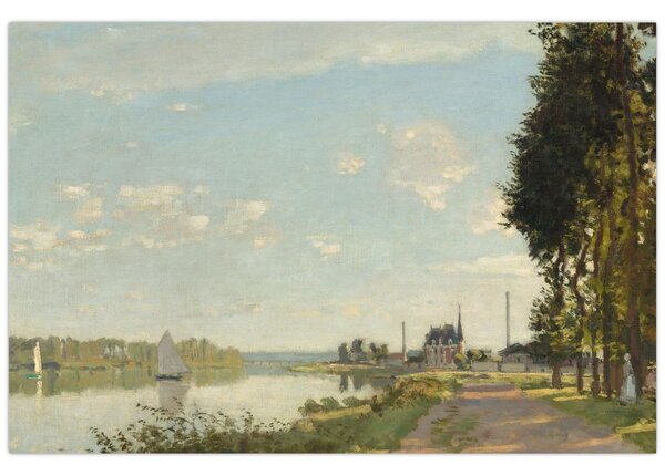 Obraz - Claude Monet, Argenteuil, reprodukcia (90x60 cm)