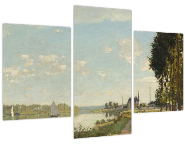 Obraz - Claude Monet, Argenteuil, reprodukcia (90x60 cm)