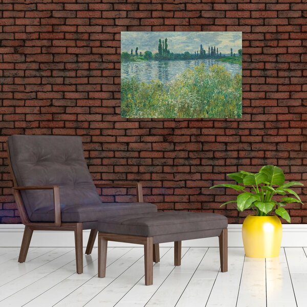 Obraz - Claude Monet, Banks of the Seine, reprodukcia (70x50 cm)