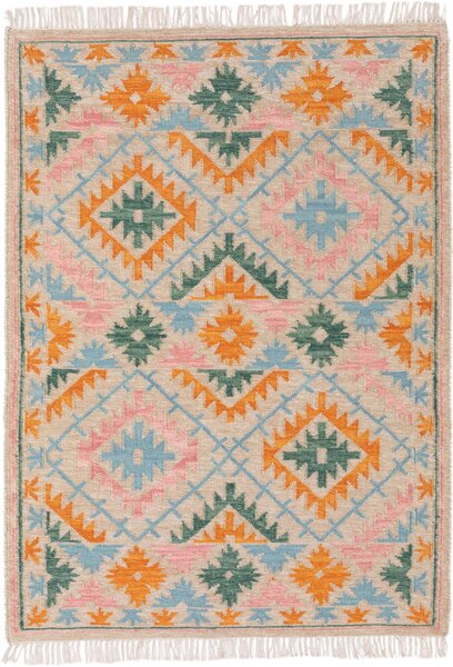 MOOD SELECTION Kelim Zohra Multicolour/Beige - koberec