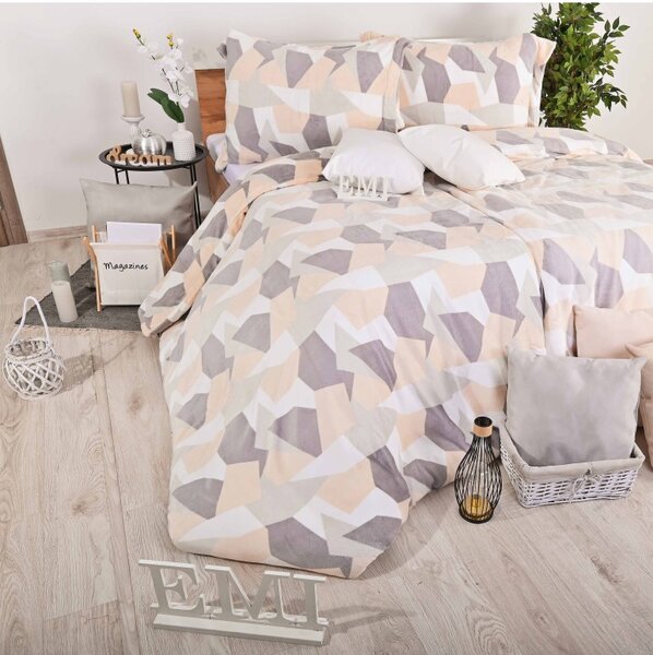 Obliečky z mikroplyšu Daisy, Štandardný set jednolôžko obsahuje 1x 140x200 + 1x 70x90