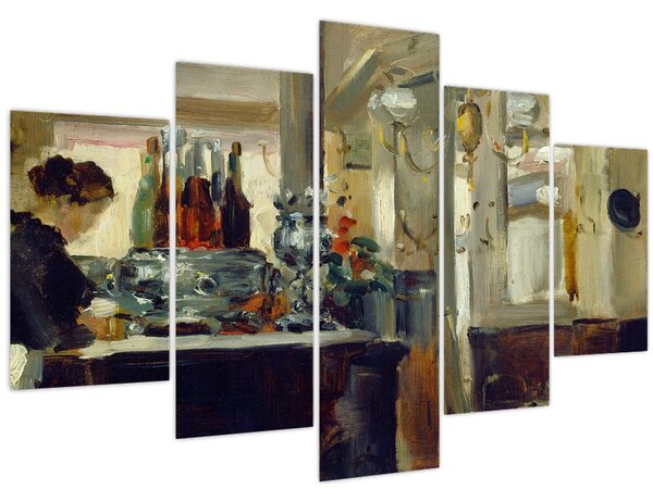 Obraz - Style of Edouard Manet, Bon Bock Cafe, reprodukcia (150x105 cm)